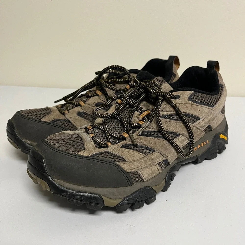 Merrell Moab 2 Ventilator Mens 10W Earth Brown Hiking Shoes J06011W Vibram